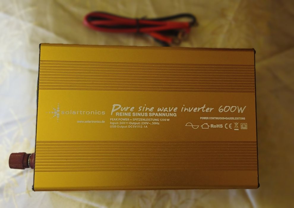 Инвертор 24v-220v пълна синусоида