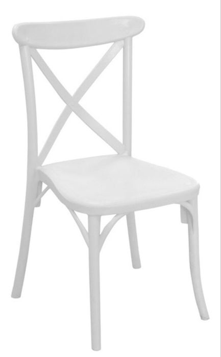 Стул ZETA Кантри, 87x43x45 см, белый