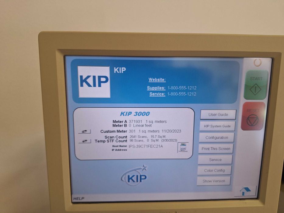 Широкоформатен цветен принтер копир скенер KIP 3000