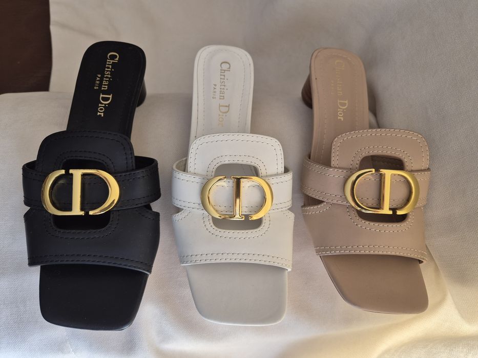 Dior чехли ест.кожа  три модела