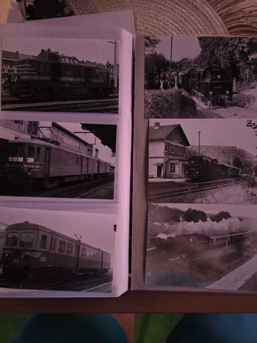 Locomotive cu abur, trenuri, vagoane...