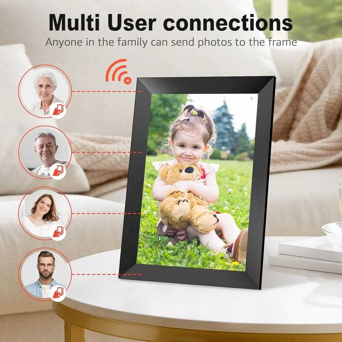 Rama foto cu Wifi marca VALA, cadou parinti si bunici
