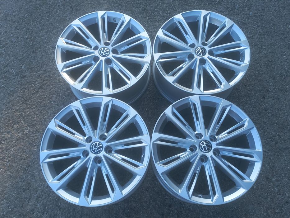 18"Verona 8j et35 Vw Golf Passat Tiguan Touran Caddy T-Roc Seat Skoda Чисто Нови.
