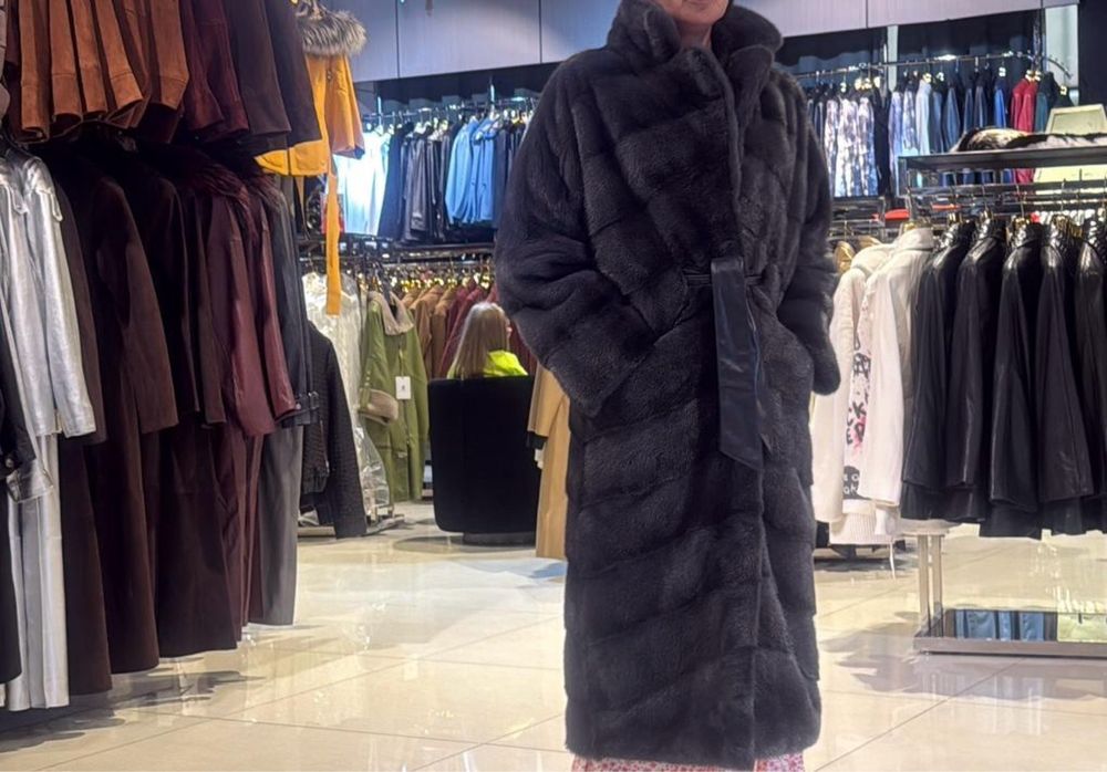 Норковая шуба Греция