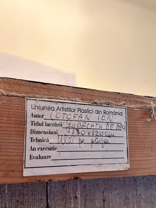 Tablou pictură pe pânză original