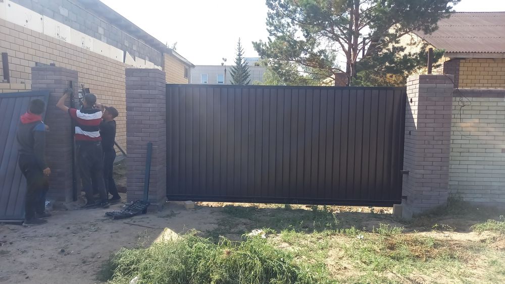 Металичиские ворота заборы