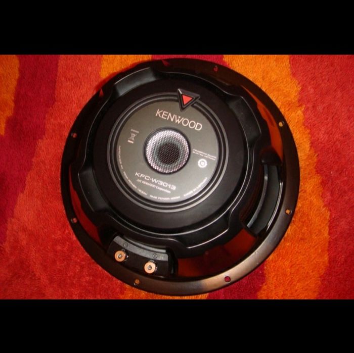 Легендарный Сабвуфер Kenwood kfc-W 3013, 1200 Watt