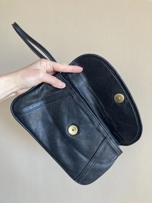 Мини чанта от естествена кожа