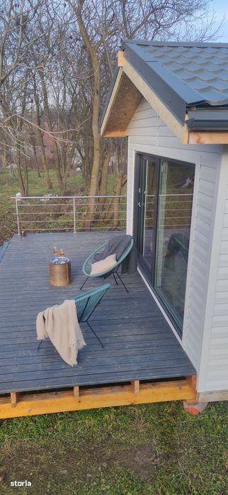 Tiny House-cu/fara teren sat. Grid - 40 km de Brasov sau 15 km Fagaras