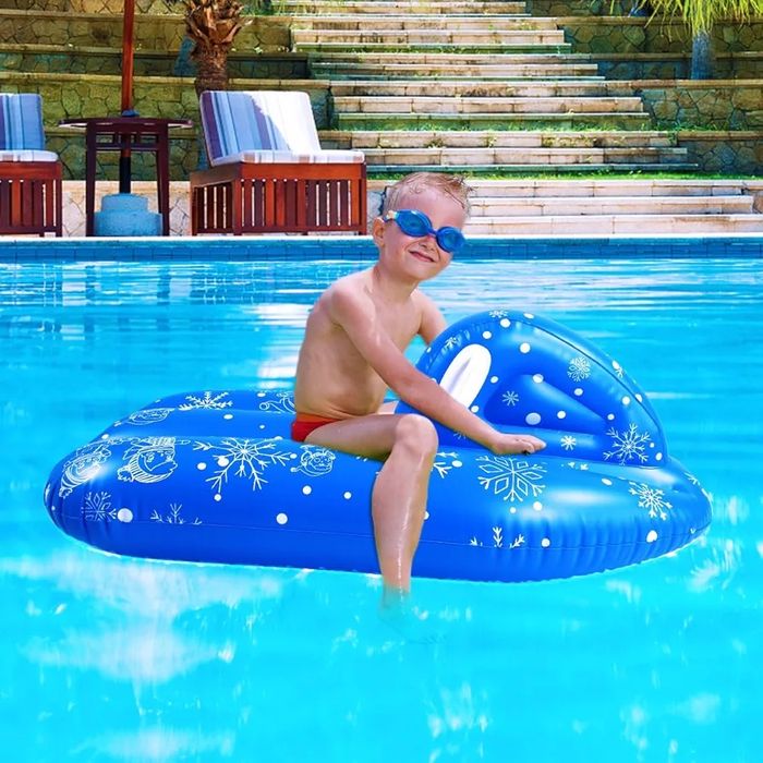 Надуваем джет Sunshine, Сноумобил, Син