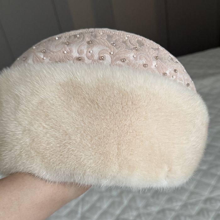 Норковая пилотка новая