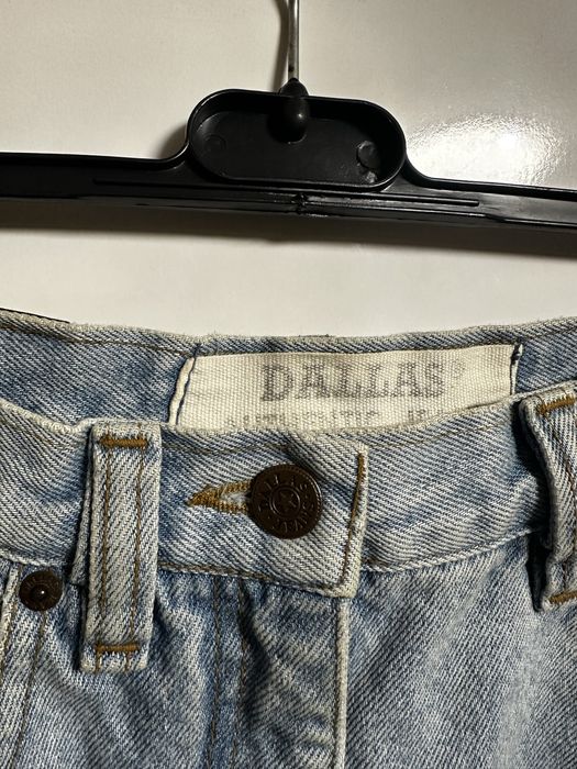 Винтидж дънкова пола DALLAS JEANS, отговаря на размер ХС