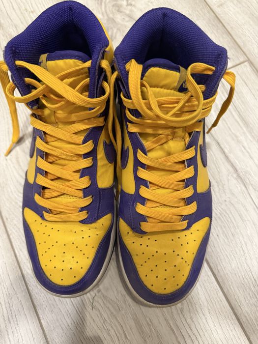 Nike dunk,42eu желто-синие