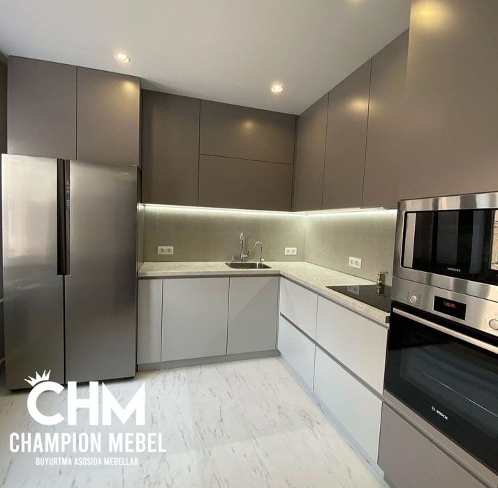 Кухонный гарнитур | Ошхона мебели | Кухонный мебель | Хайтек