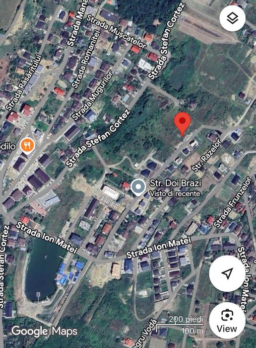 Teren intravilan 750mp Hlincea Manta Rosie