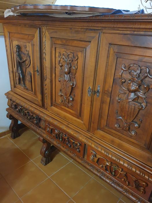 Mobilier lemn masiv sculptat - RENAȘTEREA SPANIOLĂ- IMAR Arad