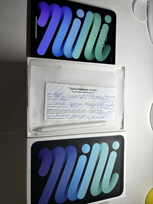 iPad mini 7 128GB + Apple Pencil