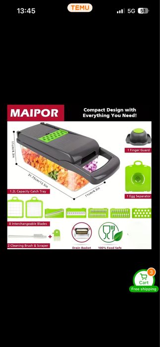 16 in 1 veggie slicer