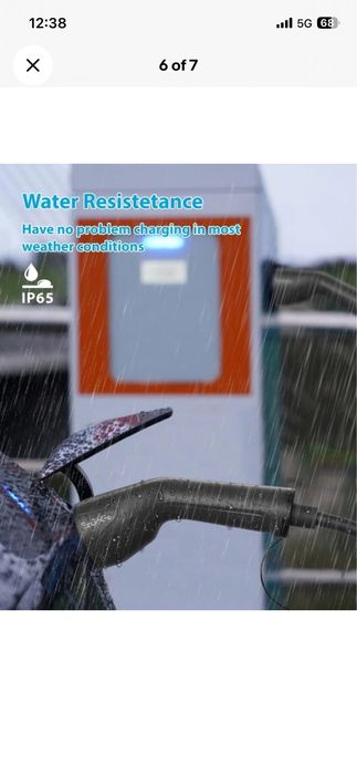 Кабел за зареждене на електромобил EV