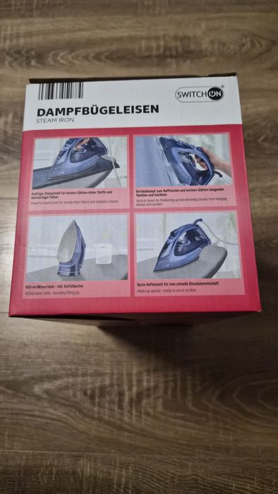 Vand fier de călcat nou cu etichetă