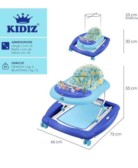 Бебешка проходилка Kidiz® 4 в 1