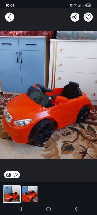 Детский электромобиль машина сатылады.