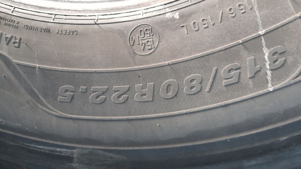 315/80/22,5 4 buc DOT  2021..