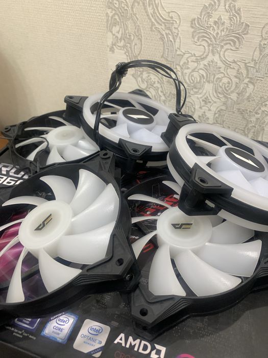 6 вентеляторов для компьютеров