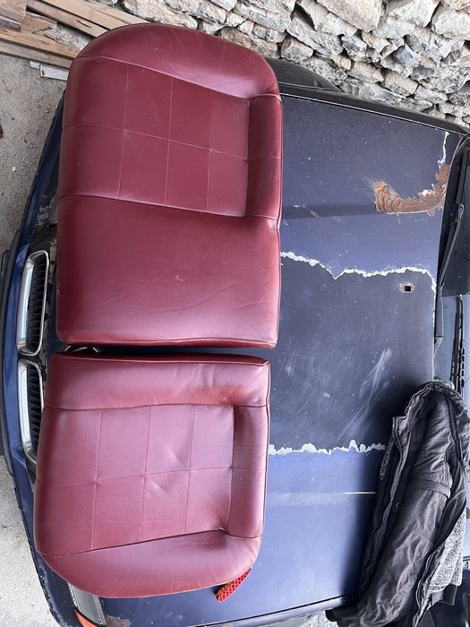 Кожен салон, купра броня и фарове за сеат ибиза