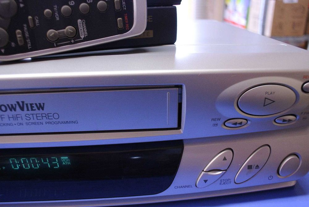 VHS stereo video TCM