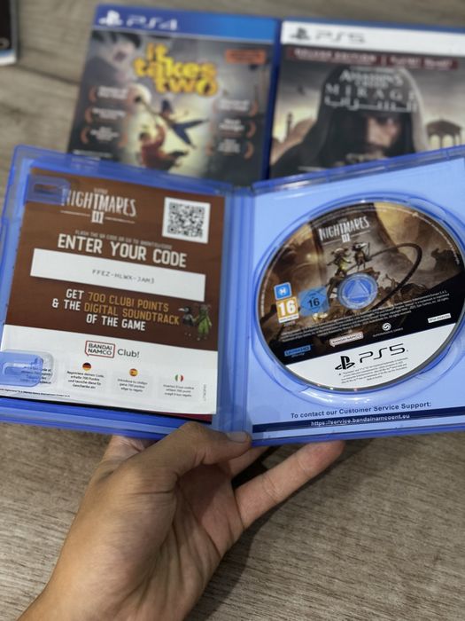 Little Nightmares III PS5 — оригинальный диск, отличное состояние