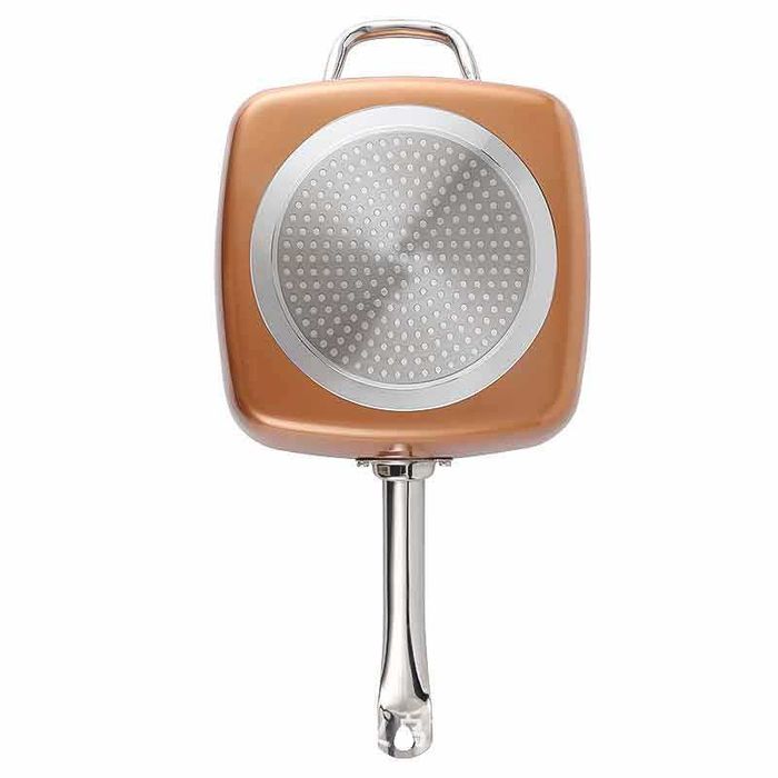 Мултифункционален тиган – керамичен, незалепващ, 5 функции на работа