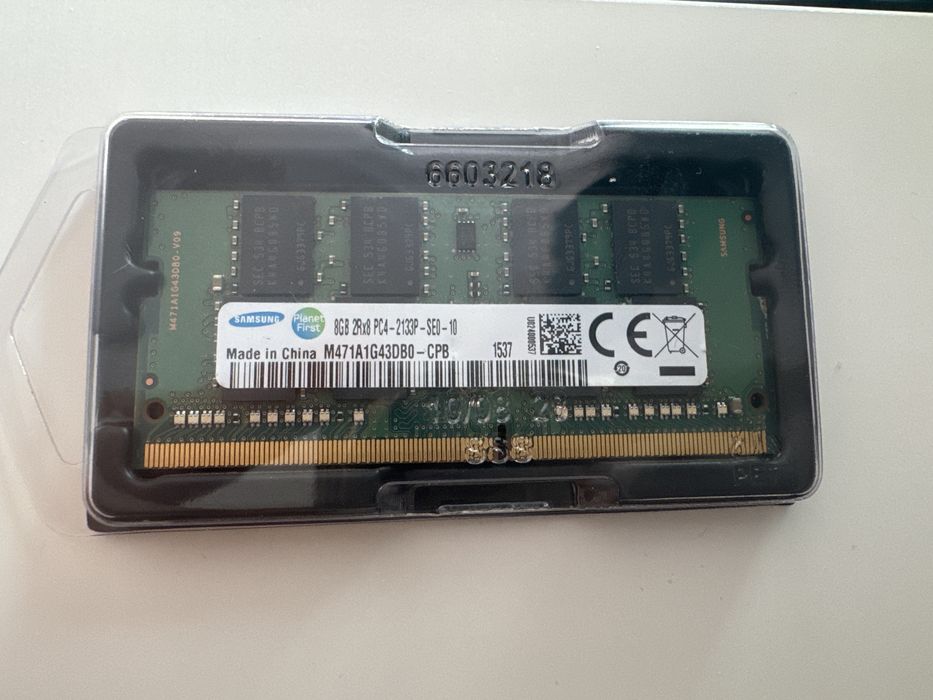 Memorie laptop Samsung 8GB DDR4 , 2133 Mhz, SO-DIMM, pentru laptop, M471A1G43DB0-CPB
