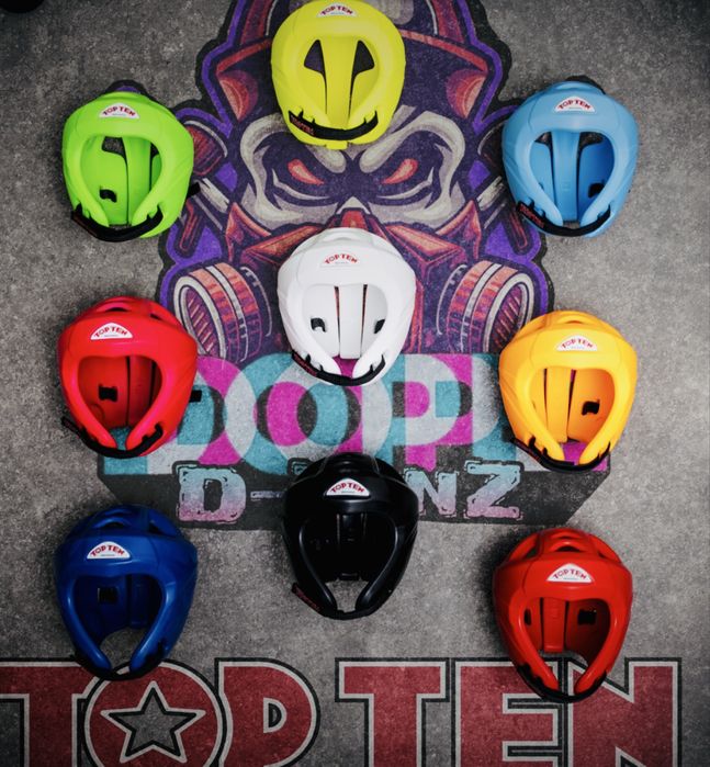 Шлем TOP TEN кикбоксинг тхэквондо