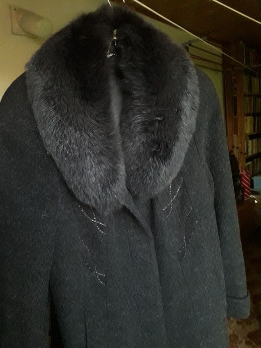 пальто зимнее женское "лама"