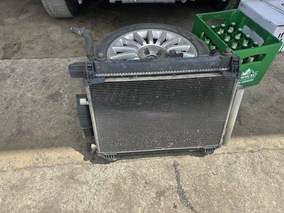 Перка охлаждане,Воден радиатор,Климатичен радиатор тойота ярис 1.4d4d