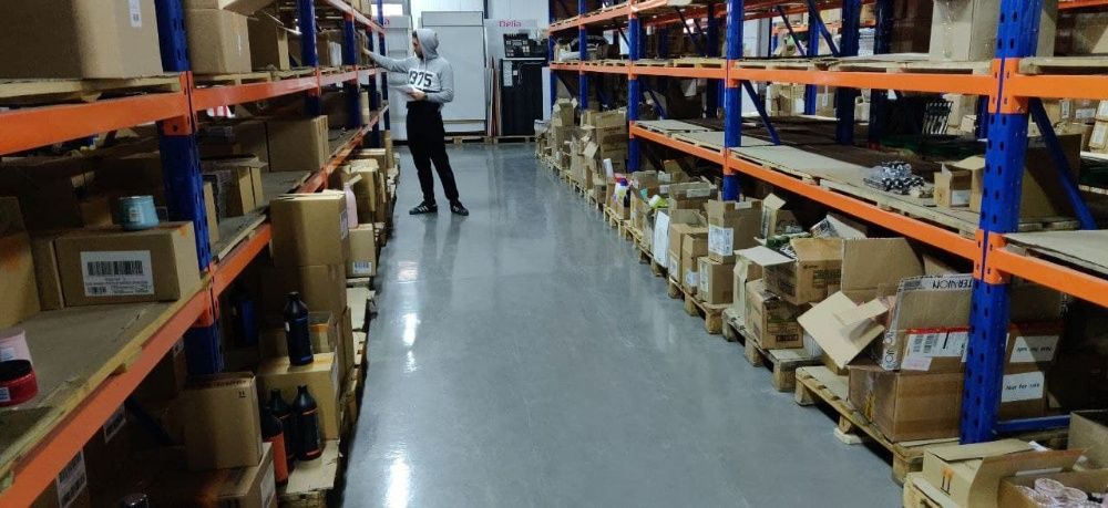 Эпоксидная краска для пола. Наливной пол. Турция