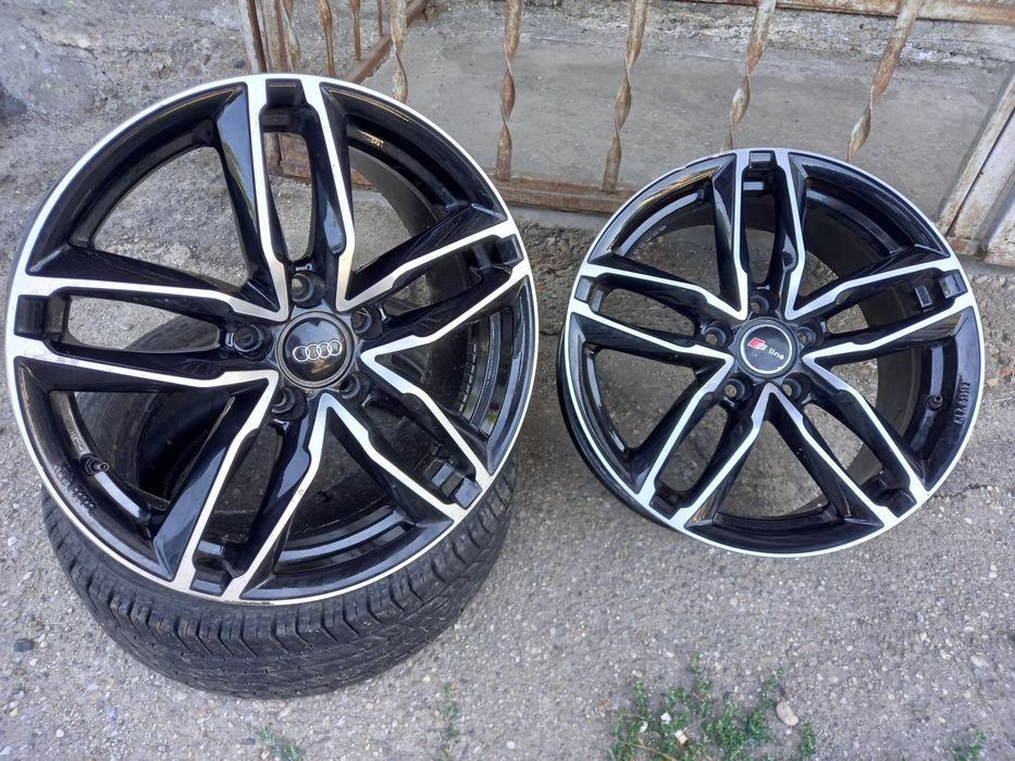 Vând Jante R17 (Rezerva) Audi, Vw, Skoda 5X112 butuc 66.6 (2 bucati)