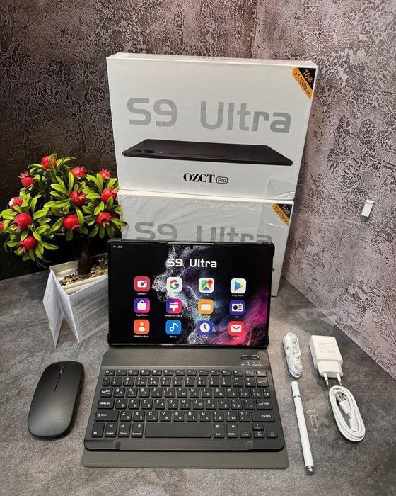 Планшет OZCT Pro S9 Ultra 10.1 дюйм 16 Гб/512 Гб черный