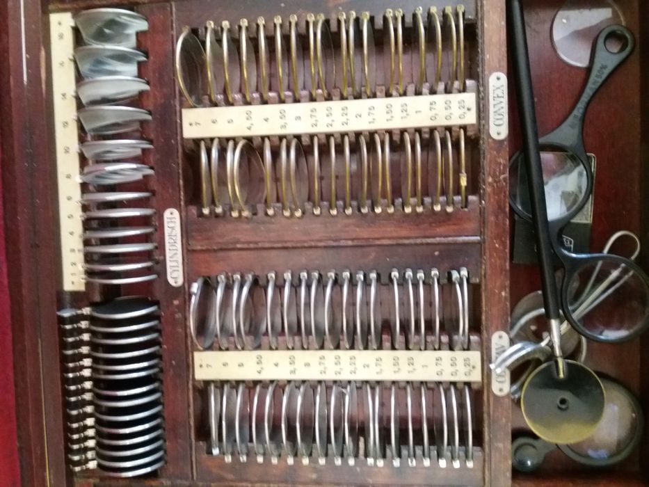 Набор пробни стъкла за очни прегледи