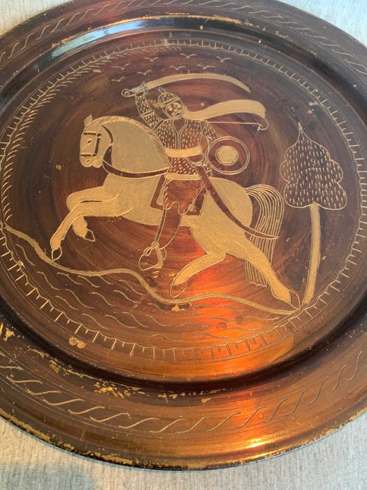 медна  чиния за стена