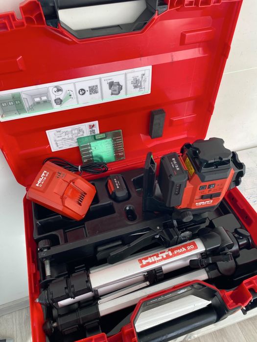 Laser raza verde 360 grade Hilti PM 30-MG