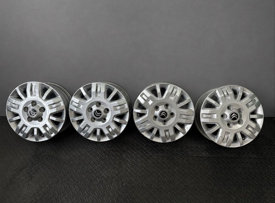 15” Citroen, Peugeot, Fiat оригинални алуминиеви бусови джанти 5х118, 4 броя