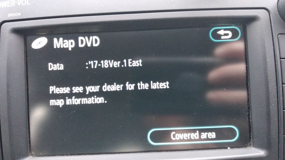 Навигационен диск DVD за Toyota и Lexus, EAST 2017-2018