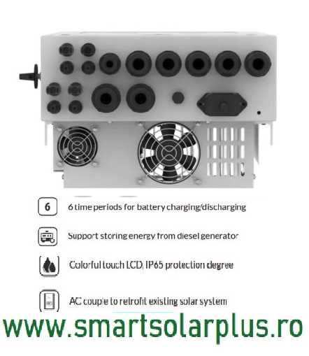 KIT COMPLET  DEYE/BAT LIFEPO4 15kw/AIKO 650W/11BUC+setare si transport