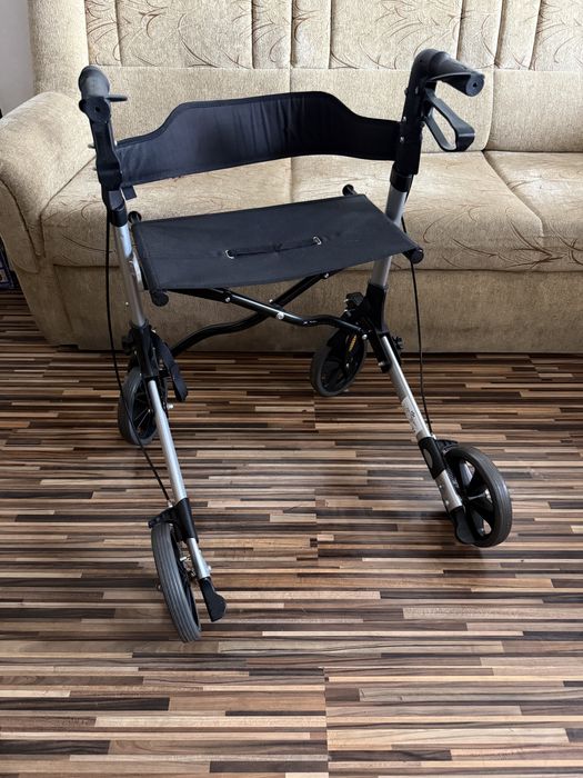 Cadru deplasare cu sezut din aluminiu