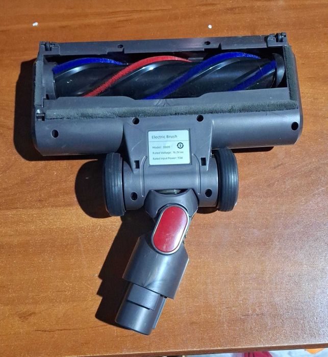 Cap perie electrica, turbo, compatibila cu Dyson V7-V15, gri