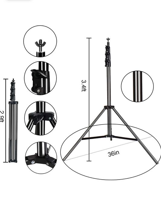 Фонова система 3х3 . Тежко товарна! Стойка. Трипод. Фото. Видео.