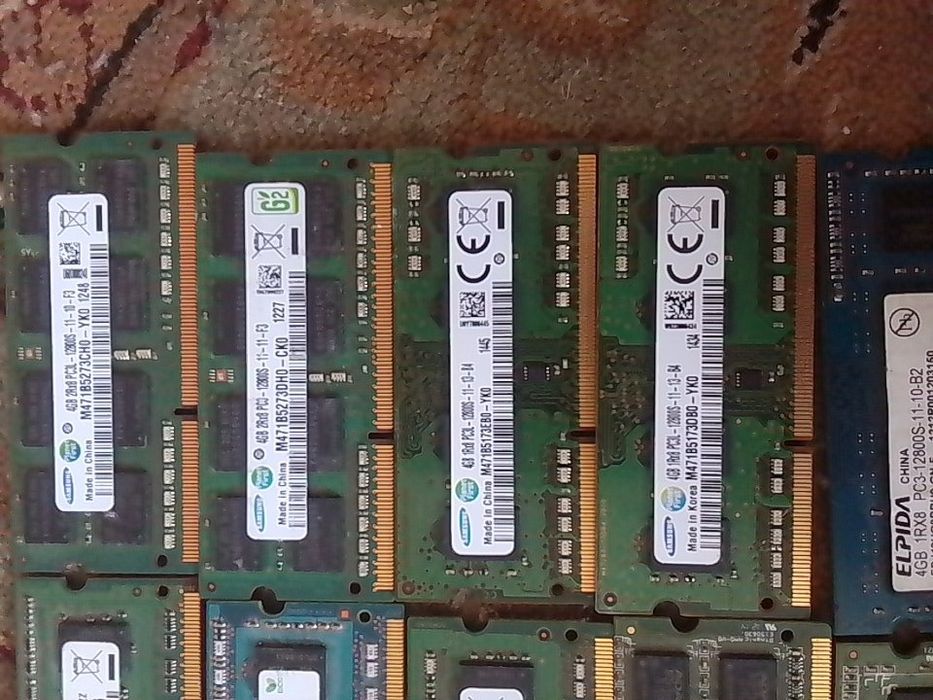ОЗУ для ноутбука DDR3 и SSD