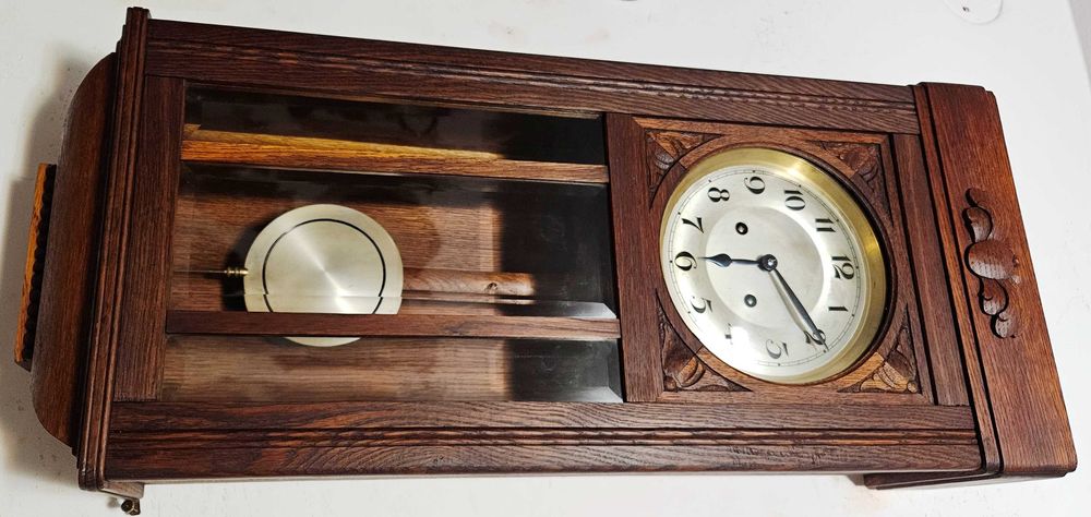Ceas de perete cu pendula anii 40